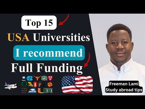 Top 15 Fully Funded Universities in the USA for Grad School (Assistantships & Scholarships)