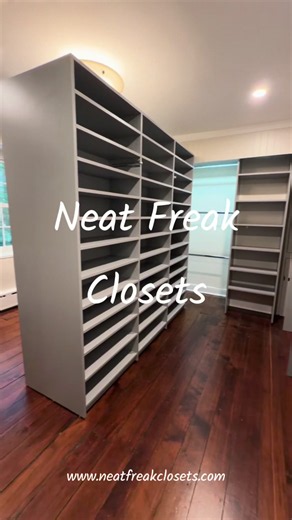 An entire room… transformed into the ultimate walk-in closet. ✨ Every wall was customized to create an organized, functional, and beautiful space featuring: • A spacious center aisle • Floor-to-ceiling storage • Double and long-hang sections • Adjustable shelving Because your closet should be just as thoughtfully designed as the rest of your home. Ready to transform your space? 📞 302-727-9070 Serving Delaware & Maryland DE License #2024708638 | MD License #166666 #WalkInCloset #CustomClosets #L