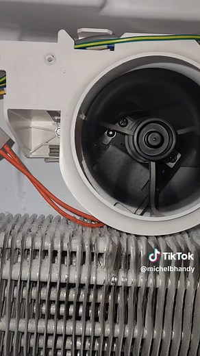 Whirlpool refrigerator - not cooling/evaporator fan replace #appliancerepair
