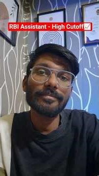 RBI Assistant High Cut off 📈