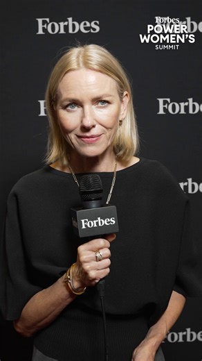 Naomi Watts, actress, Stripes founder and chief creative officer, shared her nighttime routine at the 2024 #PowerWomensSummit in New York City. http://on.forbes.com/6183Wq1JZ | Forbes