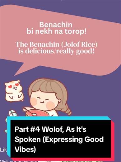 Wolof Language Basics: Expressing Good Vibes