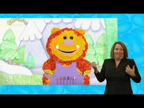 cbeebies get squiggling sign zone