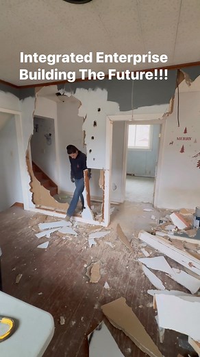 First day of demo at the Johnson house in Coraopolis, shout out to today’s crew for knocking it out of the park. Mathew Vinisky Landen Ware Cory McDonald Val Davis also and always, my beautiful business partner and fiancé Aleica Ware Stay tuned for more action as we proceed with the project. Integrated Enterprise LTD | Nicholas Poole