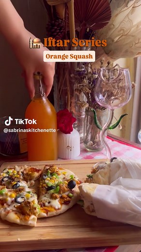 Easy Homemade Orange Squash Recipe for Ramadan