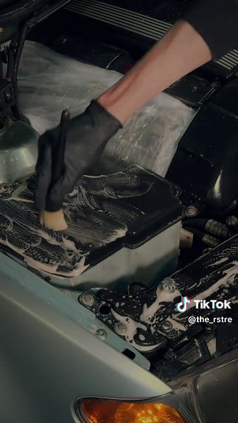 Engine Bay Cleaning for BMW E46 Restoration