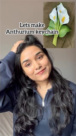 How is it #ClayArt#handmade made#mallipoo #mallu #rose #love #anthurium