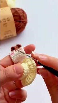 WOW! Tiny Crochet Hat Keychain—So Simple & So Cute! #crochettutorial #handmade