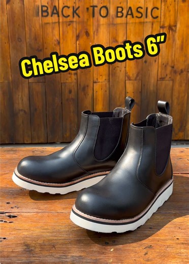 Chelsea Boots 6” - Black Oil pull up leather รองเท้าสั่งตัด สำหรับคุณโดยเฉพาะ เพื่อเส้นทางที่คุณเลือกเอง 👉สั่งตัดเเอดไลน์ : @longbaht ##LONGBAHT##สั่งตัดรองเท้าหนัง##รองเท้าหนัง##ChelseaBoots##Madeinthailand