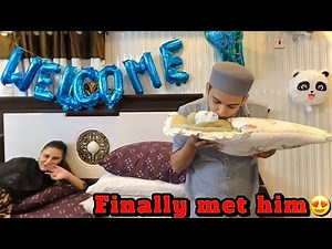 Finally apny baby sy mil liya😍 saudi Arab sy Pakistan safar✈️