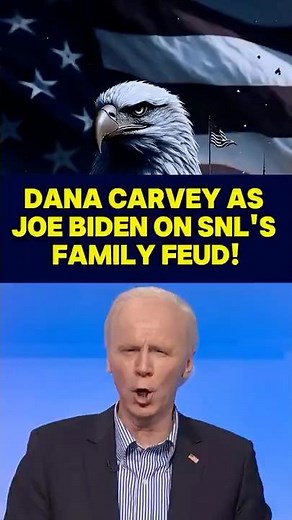 Dana Carvey as Joe Biden on SNL's Family Feud! 🔥 #ytshorts #biden #snl