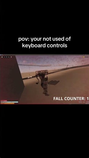 pov: you play console not pc🤣 #funny #roblox