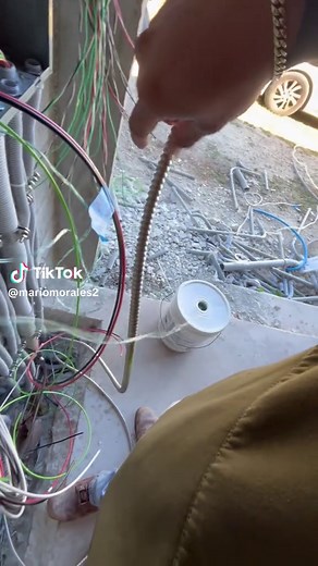 Method of running jetline string in pvc for long runs⚡️#electrician #southflorida #fyp #paratiiiiiiiiiiiiiiiiiiiiiiiiiiiiiii