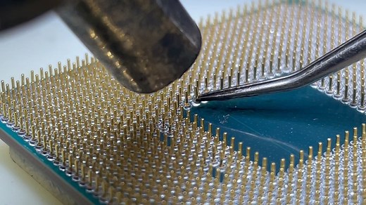 AMD处理器针脚断了怎么办，我是这么干的