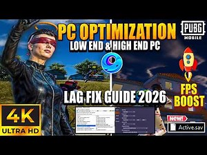 Gameloop + NVIDIA Optimization Guide 2026 | PUBG Mobile Emulator Lag Fix for Low & High End PCs