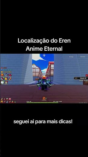 Localização do Eren no Anime Eternal. #animeeternal #roblox #viral