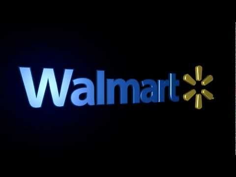 Walmart Logo 3D