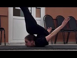 Contortionist Elina Triple Fold | Backbend Flexibility