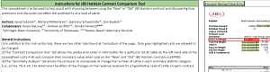 Comparison tool for JBS high-energy Holstein contracts