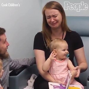 3.6M views · 7.3K reactions | This baby girl just heard for the first time ever—and you might get as emotional as her mom did after you see the sweet moment. ❤️ | People | Facebook