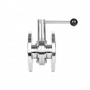 [Hot Item] Premium Stainless Steel Flanged Butterfly Valve for Industrial Applications