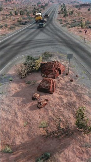 Realistic Highway Bus crash #85 | BeamNG