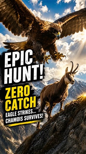 The Chamois Passed Every Test ⛰️🔥 #eagle #chamosis