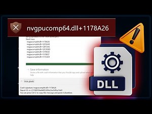 رفع مشکل ارور Nvgpucomp64.dll در ویندوز