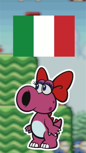 Birdo's name around the world #shorts #mario