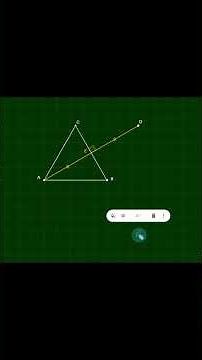 hướng dẫn dùng geogebra để vẽ hình môn toán #hocsinh #maths #toán #toánhọc #thcs