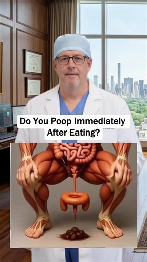 Do you poop immediately after eating? #health #healthy #healthtips #usa #fyp