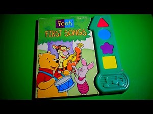 Pooh First Songs SOUND BOOK from 90s