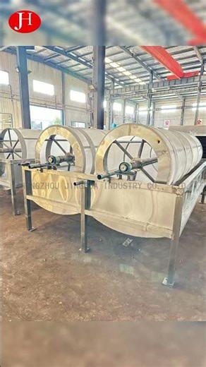 Sweet Potato Starch Rotary Washing Machine Production Line Large Capacity