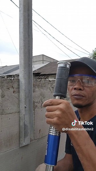 cara pasang paku beton menggunakan alat paku tembak ramset gun, pekerjaan jadi lebih praktis