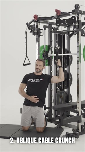 4 Cable Exercises for a Shredded Core 🔥 | ATLETICA Fortress