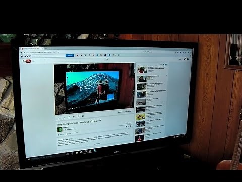 Intel Compute Stick: How I connect it to my Vizio TV