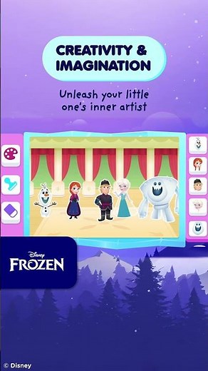 Your kid can now play ‪@Disney‬ Frozen #Lingokids #DisneyKids #KidsShorts