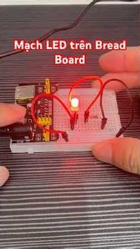 Practice LED Light Up With Bread Board | Electronics Get Started!