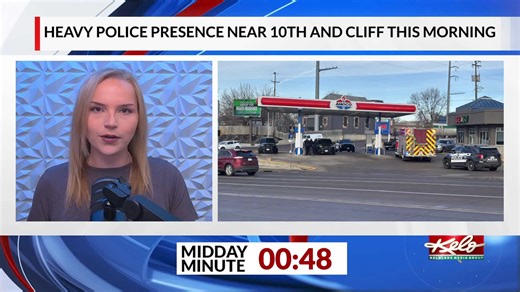 Midday minute: Police presence, SF burglary, SD Supreme Court viewing