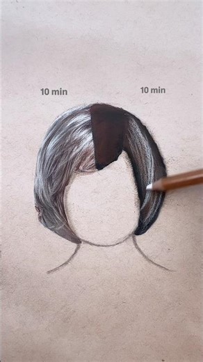 Quick Draw ✍️ #drawingtechniques #beginnerarttips #drawingtips #pencilportrsit