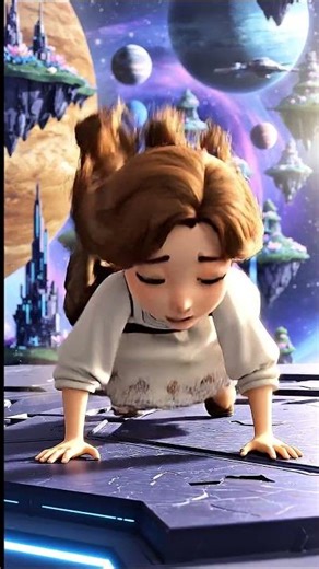 ✨She Fell Through the Multiverse…✨ #animation #aivideo #viral #disney