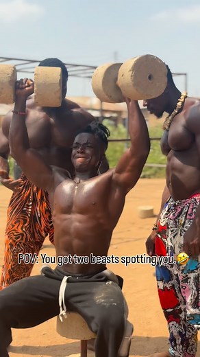 POV: You got two beasts spotting you. | Kingsley Matsai