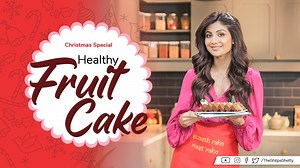 'Tis the season to be jolly and few things make me happier than baking something yum! Christmas delicacies can never be complete without a piece of cake, so here's a sinfully guilt-free Healthy Fruit Cake. It's devoid of any refined sugar and is vegetarian, so everyone can enjoy it! Spend some quality time and share a hearty meal with your loved ones, this Holiday Season! Wishing you a Merry Christmas, in advance. #SwasthRahoMastRaho #TastyThursday #ChristmasSpecial #SSApp #healthycake #holidays