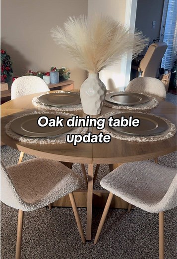 Stylish Oak Dining Table Decor Ideas for Your Home