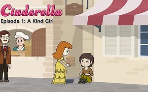 【12集】lv03-Cinderella 灰姑娘的故事 【英文字幕】视频 音频 PDFF台词本 单词表免费分享