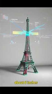 The Eiffel Tower Grows in Summer?! 🗼☀️ #shorts