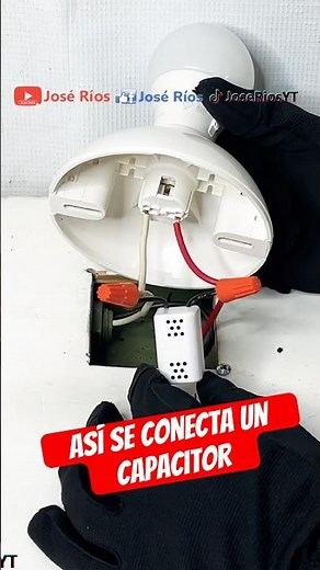 How to connect a smart switch capacitor #joserios #electricity