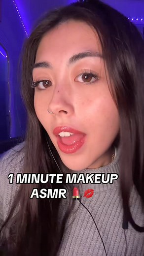 Asmr 1 minute makeup roleplay asmr 💄💋🎀 ♡ - angelic lofi asmr ♡ #asmrvideo #asmrsounds #relax #helloween #sleep #asmr #happy | Angelic Lofi ASMR