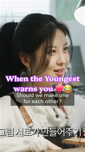 When Seohyun threatened Hyoyeon 😂❤️ #seohyun #hyoyeon #snsd #kdramareality #서현 #효연