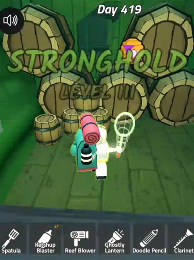 Survive Bikini Bottom: Stronghold Level 3 Gameplay